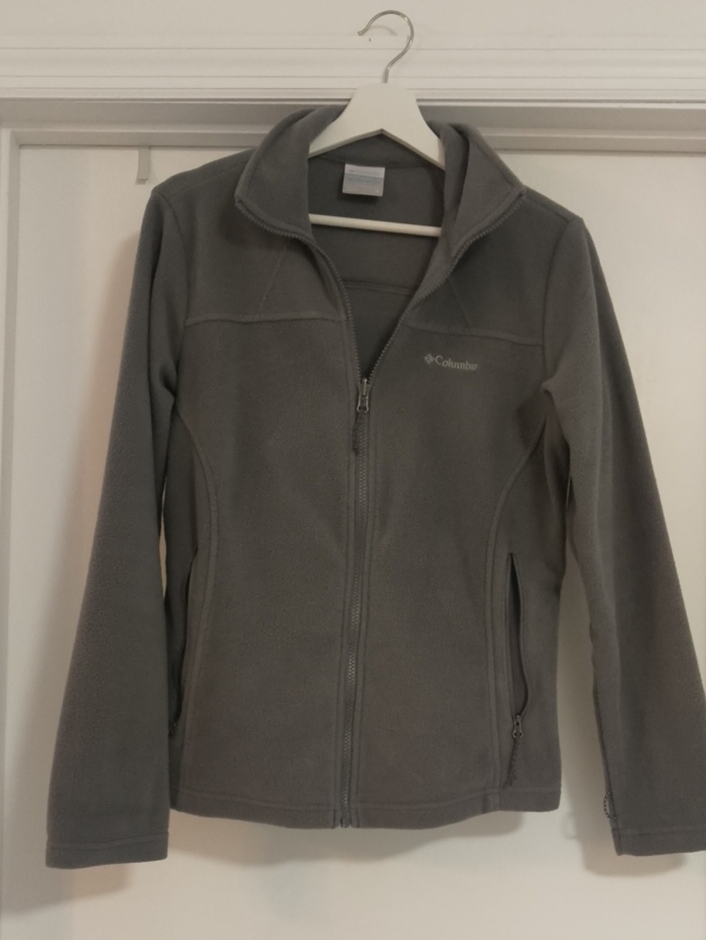 Columbia Women's Gray Full-Zip Fleece Jacket
